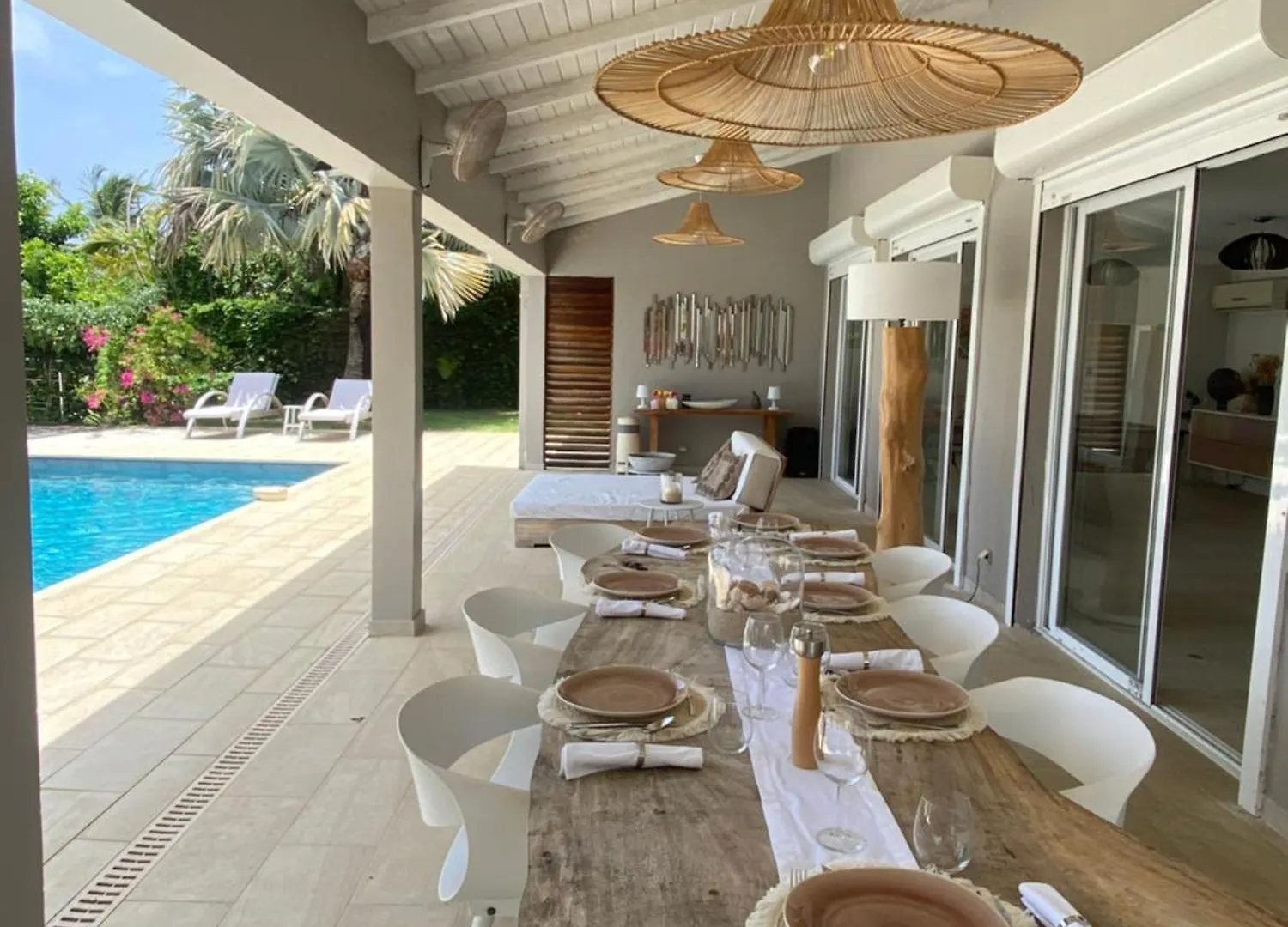 Villa Anse Vinaigri - Plage à pieds Le Gosier